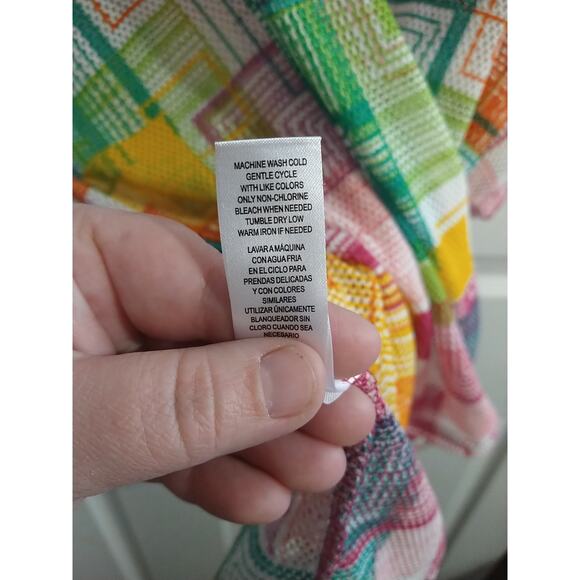 Jolie&Joy Woman 2X Mesh Shirt Pullover Swimwear Cover Adjustable Hem - Picture 9 of 10